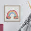 Fin du bouquet arc-en-ciel - peinture encadrée-1615929110