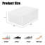 Range-chaussures en plastique 12 pièces-1905068341