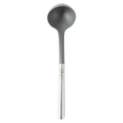 Oster Chadswyck 13 Inch Nylon Ladle With Stainless Steel Handle in Silver