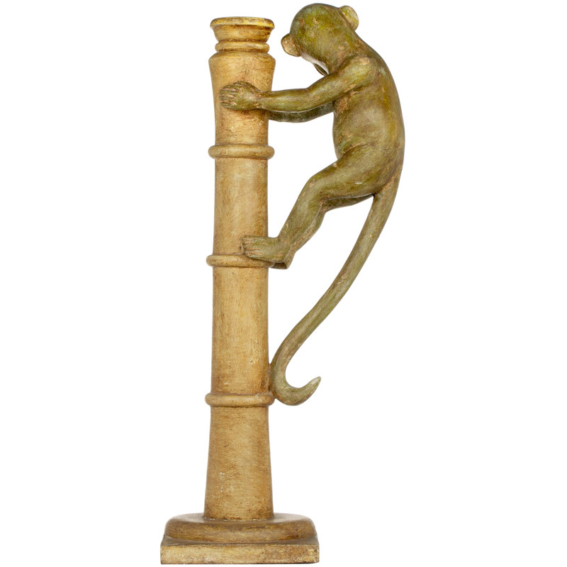 Statue de bébé singe