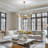 8-Light Farmhouse Chandelier With Candle Design For Dining Room, Kitchen Island, Or Foyer-102974967