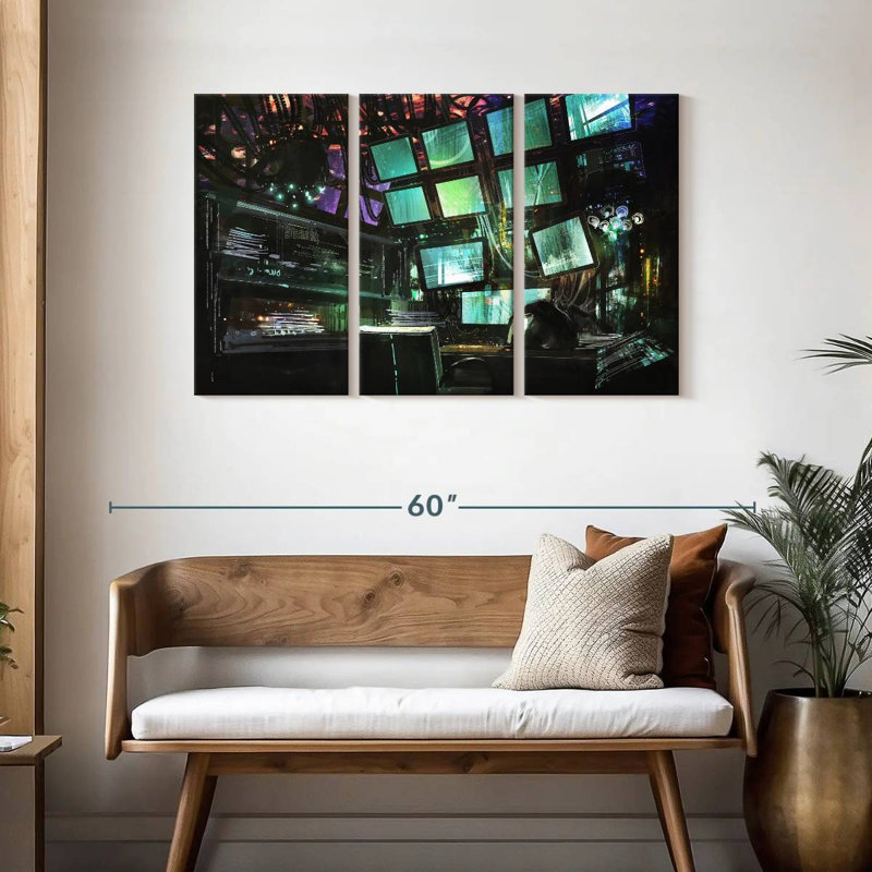 Kelan Tech Workspace, 28" H x 45" W