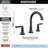 SAYLOR™ Widespread Bathroom Faucet 3 Hole, 2-handle Bathroom Sink Faucet with Drain Assembly-74993332