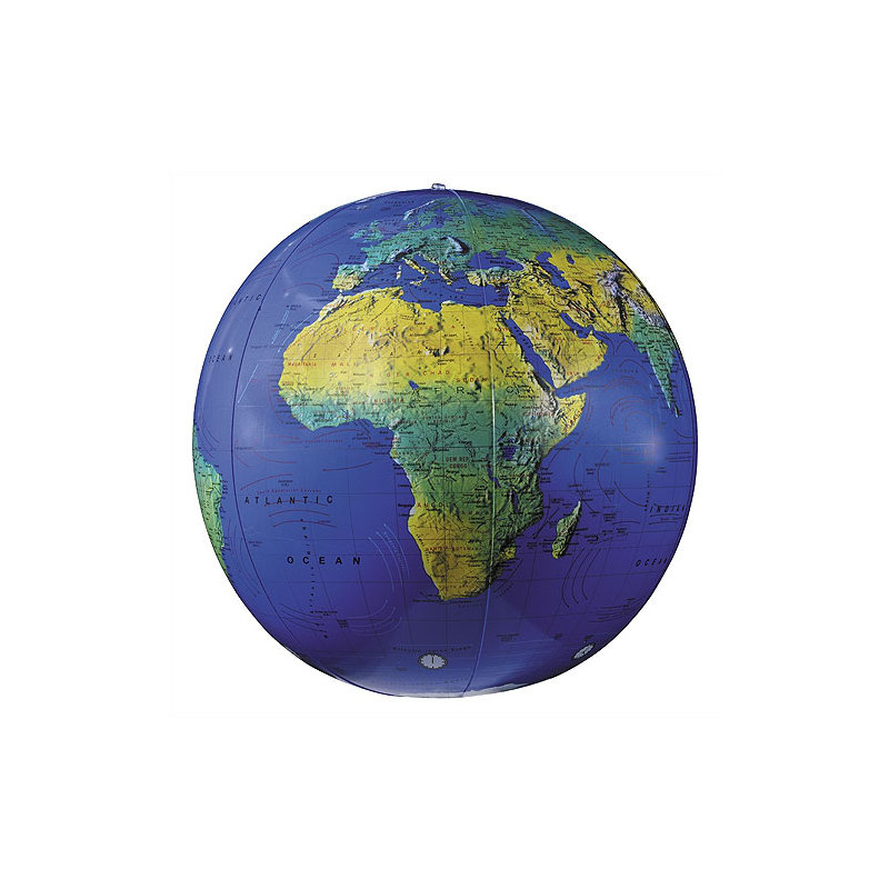 Gonflable 12 po-a-globe bleu foncé
