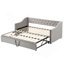Lit de jour simple tapissier avec lit gigogne-1276955953