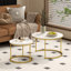 Ensemble de 2 tables basses gigognes 27,6 po-453542828-453542824