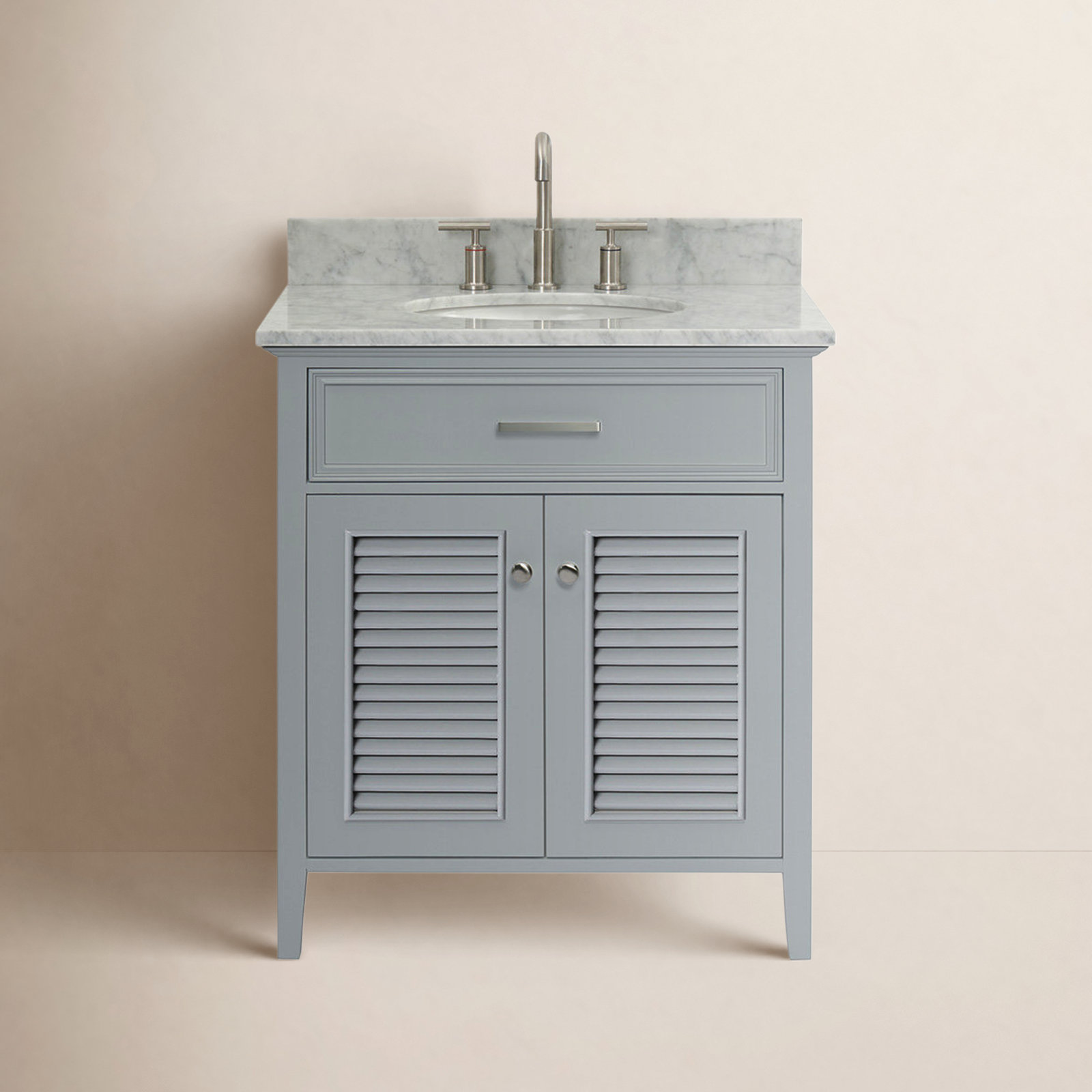 31'' Single Bathroom Vanity, Gray