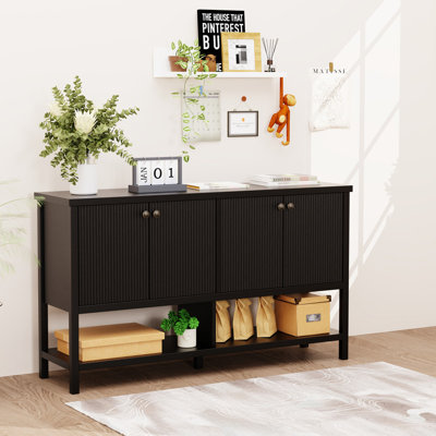 Armoire Morden avec présentoir pour cuisine et salon