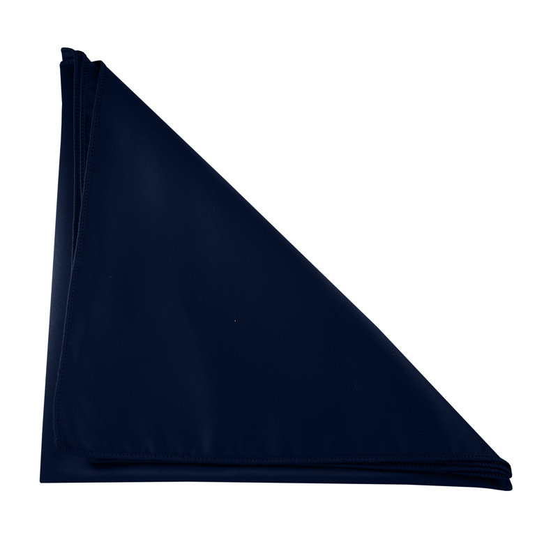 Polyester Square Napkin, Navy