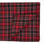 Chemin de table rouge et noir Tartan-851834793