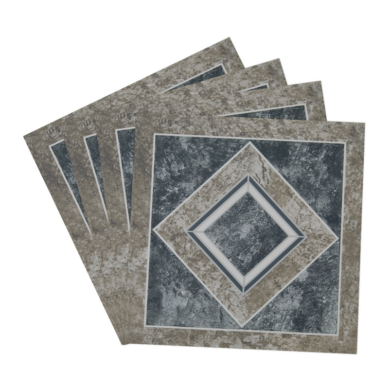 30.48 X 30.48 Cm Plastic Tile In Gray  