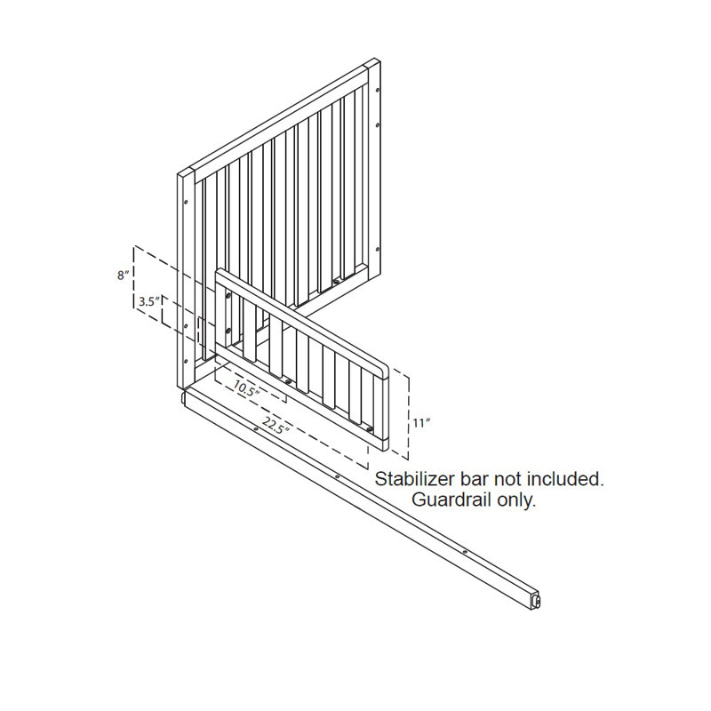 Felder Toddler Bed Rail
