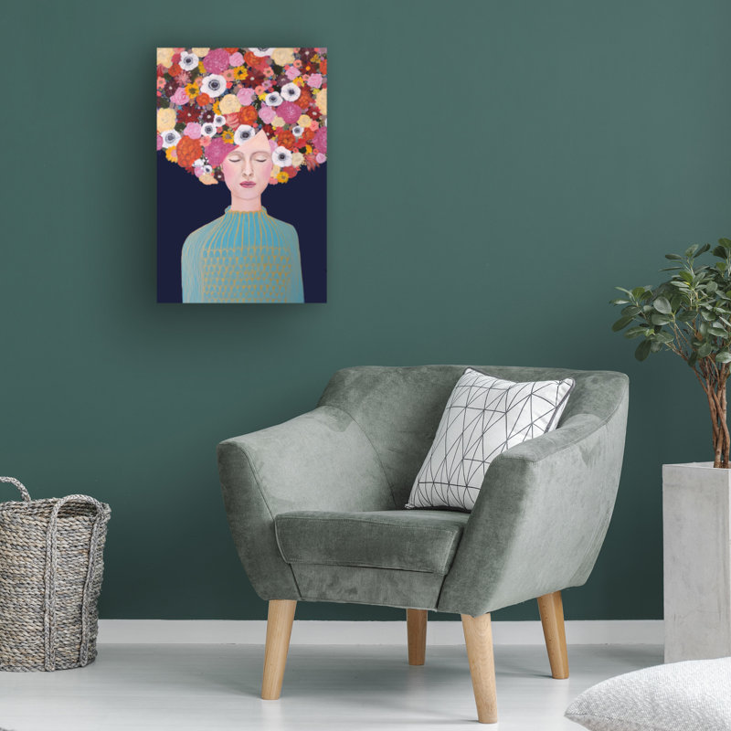 Art sur toile «Bachelor Sylvie Demers Celeste», H 19 po x l 12 po
