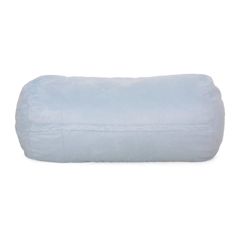 Haricot cylindrique en microfibre 8 pieds Aruba, Microfibre écume de mer