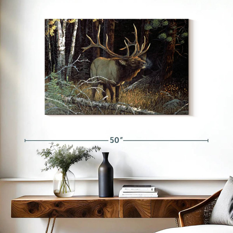 Brampt Answering The Call, 26" H x 39" W