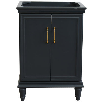 Meuble-lavabo simple 24 po avec base seulement