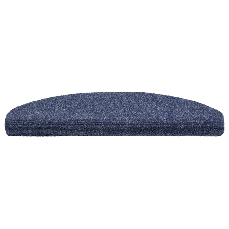 Non-Slip Stair Tread, Half-Circle 56 x 17 x 3cm, Blue, 5