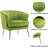 Latulip Velvet Armchair-1139485887