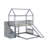 Twin Over Full Bunk Bed With Slide-1343912077