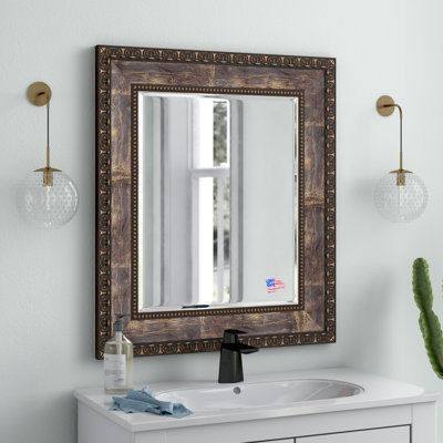 Sven Solid Wood Flat Wall Mirror