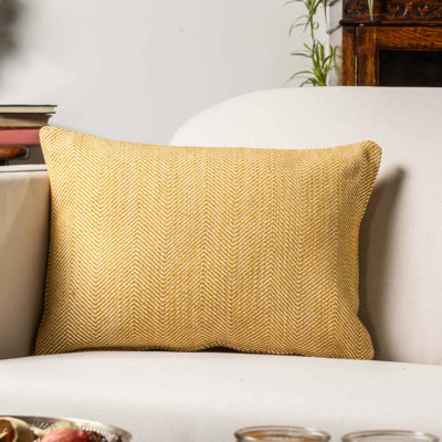 Yellow Throw Cushion