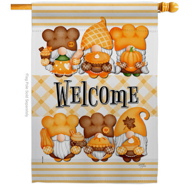 Drapeau de maison à 2 côtés en polyester 40 po x 28 po