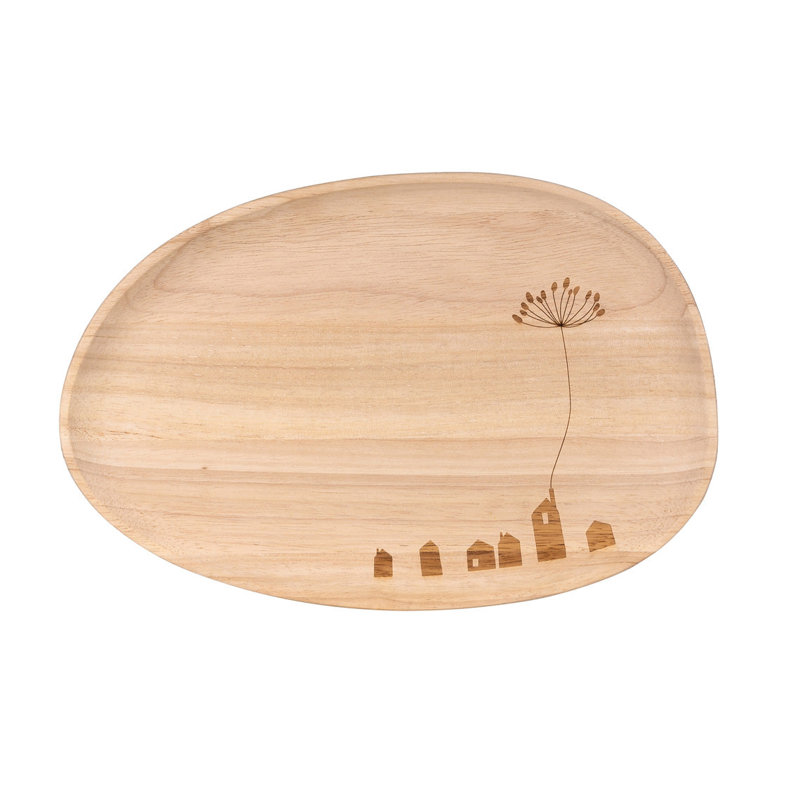 Wonderland Solid Wood Decorative Tray