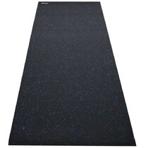 RevTime Extra Large Exercise Mat 8 x 6 Feet (96x 72) Much Durable for  Home Workout Gym Rubber Floor Mat, Best for Carpet & Hardwood Floor, Black