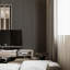 Papier peint moderne aspect bois-529779499