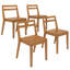 Chaise en bois massif Brevard -504203430