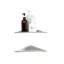 Stainless Steel Drill / Screw Bathroom Shelves