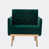 Velours vert est en rupture de stock