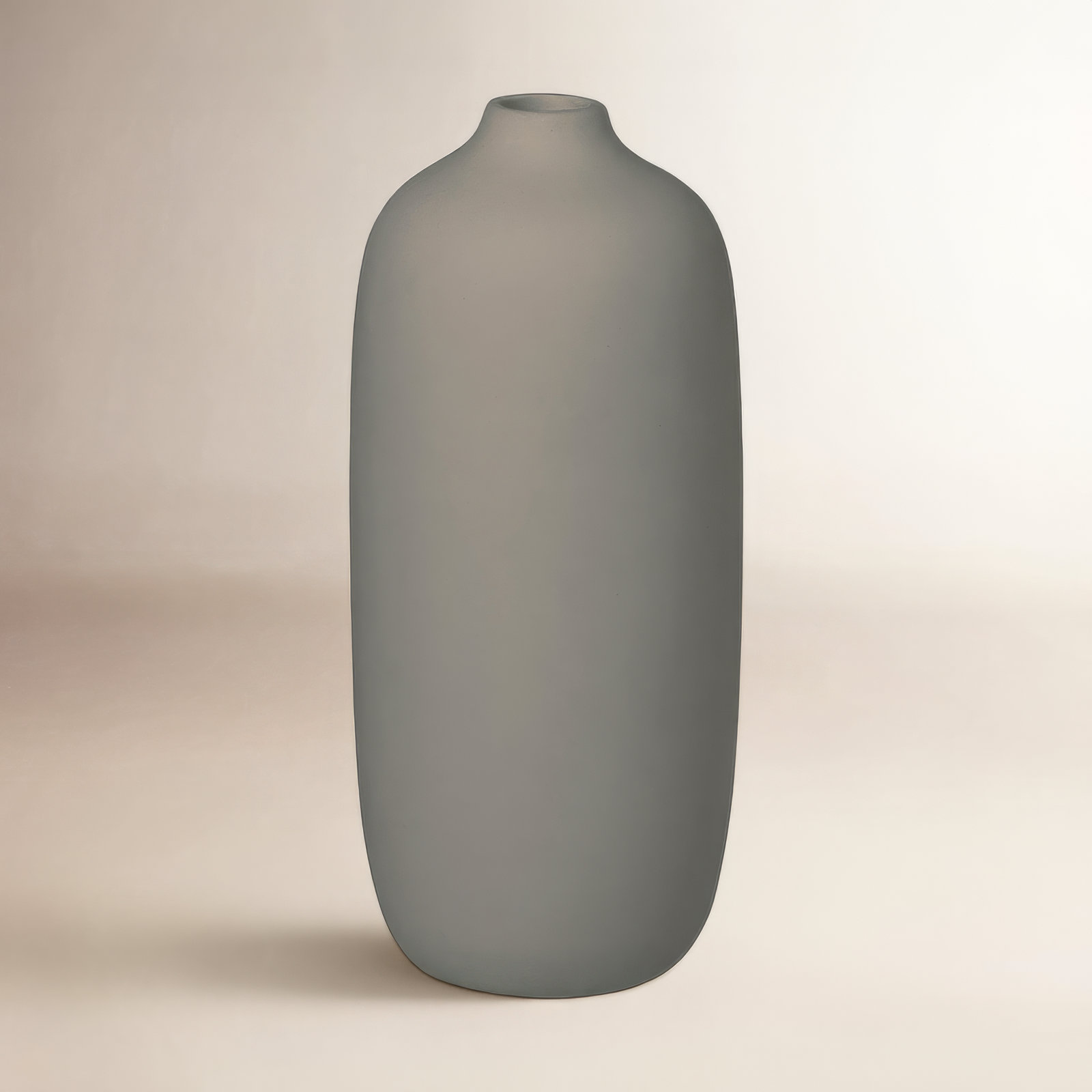 Ceola Ceramic Table Vase, Satellite Taupe