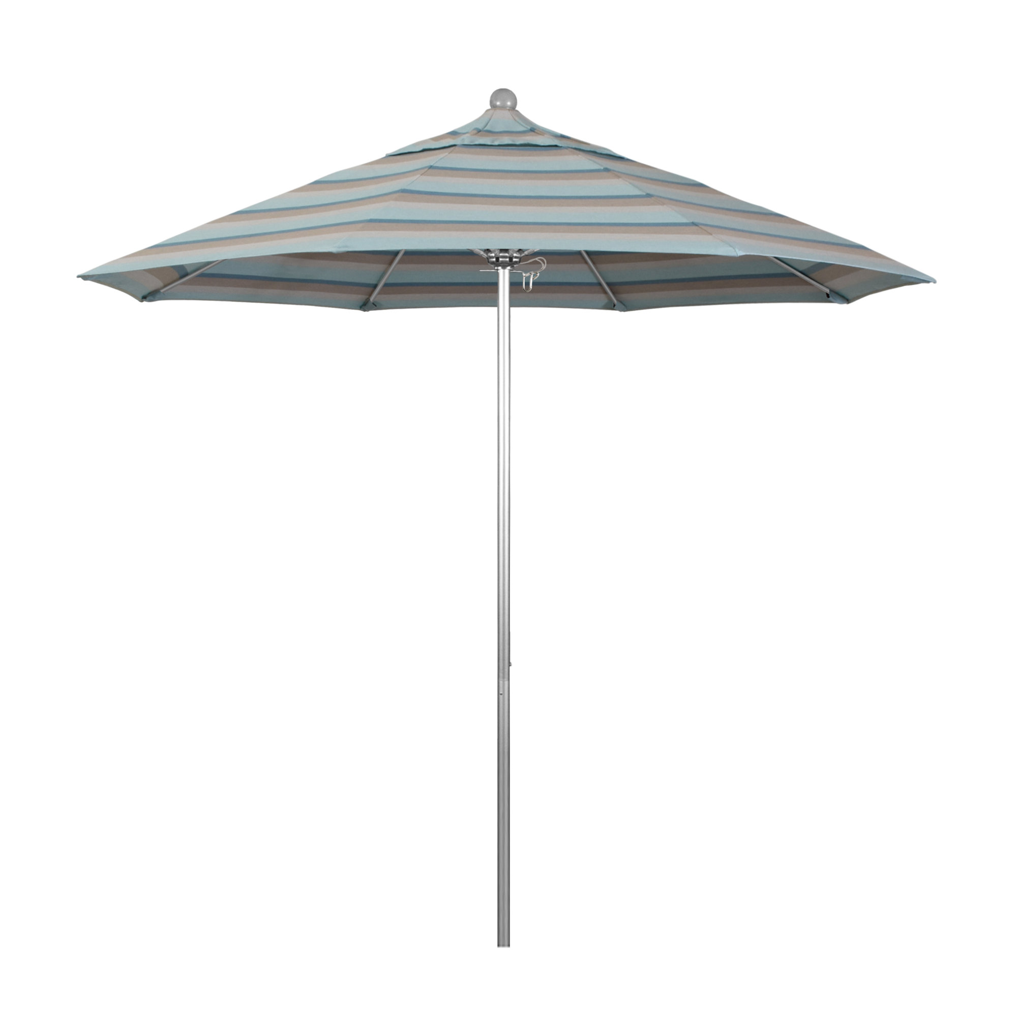 Hibo 108'' Sunbrella® Outdoor Umbrella, Gateway Mist Sunbrella®