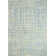 Geisha Geometric Handmade Tufted Wool Area Rug in Teal