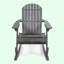 Chaise à bascule Malibu Adirondack