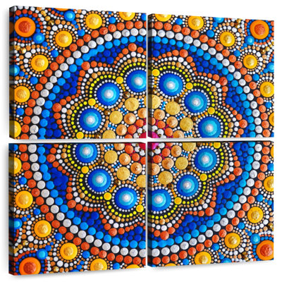 Kerner Decorative Dotted Mandala