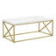 Table basse Brady, plateau en faux bois, structure en X en métal-111703228-111703231-111703230