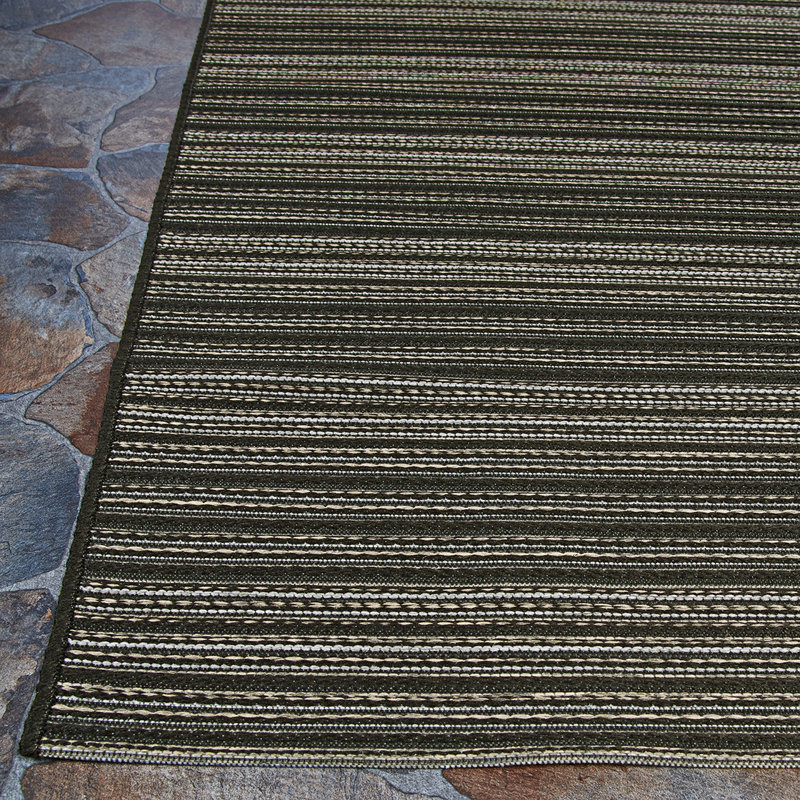 Tapis extérieur brun clair Kaz Kaz, Rectangle 2 pi x 3 pi 7 po