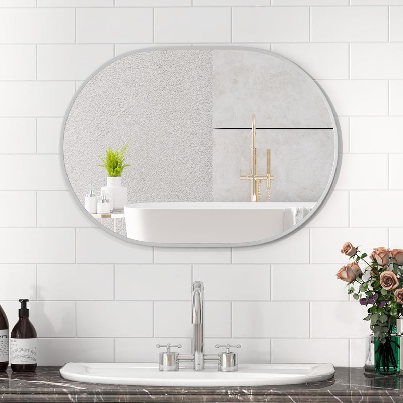 Aluminium Oval Mirror