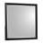 Frankie Aurelio Modern Ebony-Framed Dresser Mirror