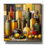  «Cubist Bottles And Lemons» par Rey Klimt, art mural sur toile, 12 po x 12 po-1369902781