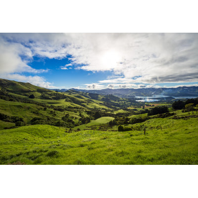 Akaroa 1 Piece Wrapped Canvas Wall Art