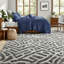 Ensembles de literie en velours luxueux, conception en polyester, style moderne pour la maison