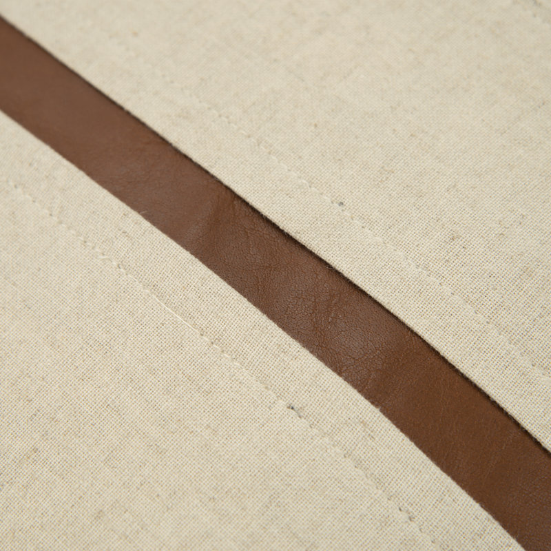 Housse de coussin en coton carrée/insert