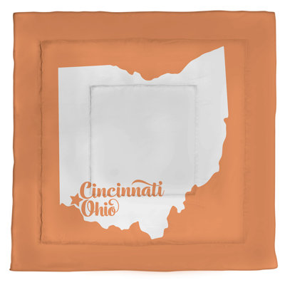 Ohio Modern & Contemporary Polyester Percale Comforter