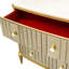 Commode carrée Scotts - champagne clair