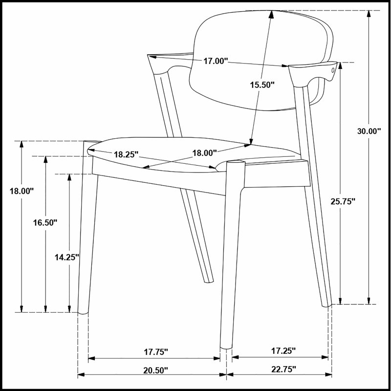 Ensemble de salle à manger 5 pièces Marcella, 5 pièces: table, 4 chaises