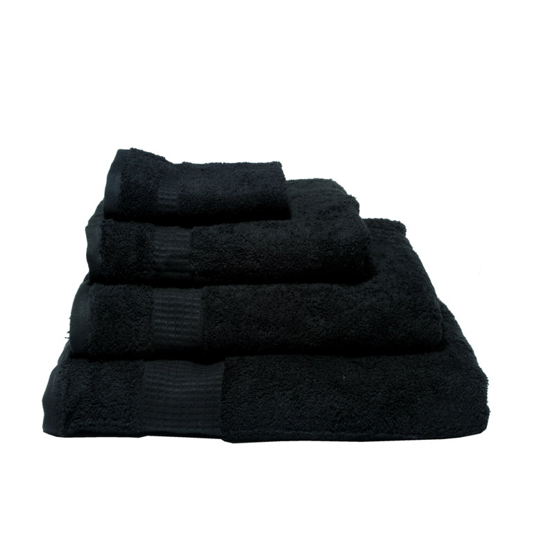 Hollar Plush Washcloth, Black