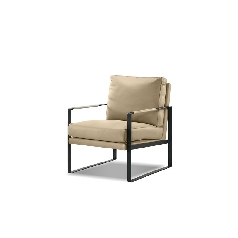 Mitchell Upholstered Armchair, Wheat